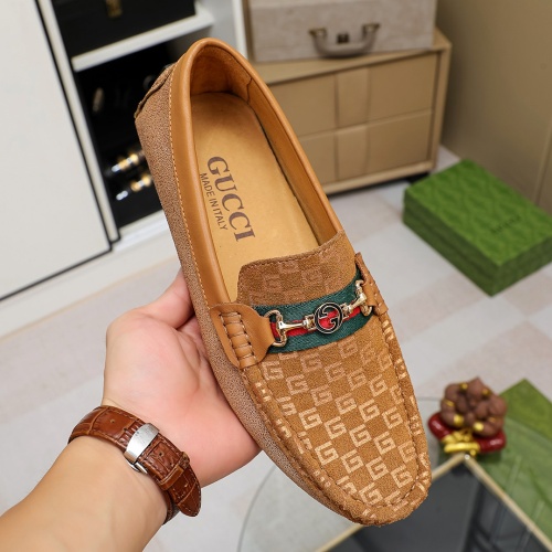 Replica Gucci Oxfords Shoes For Men #1204714 $80.00 USD for Wholesale