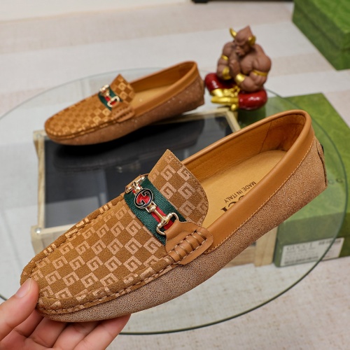 Replica Gucci Oxfords Shoes For Men #1204714 $80.00 USD for Wholesale