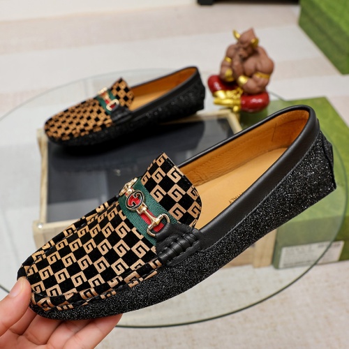 Replica Gucci Oxfords Shoes For Men #1204715 $80.00 USD for Wholesale