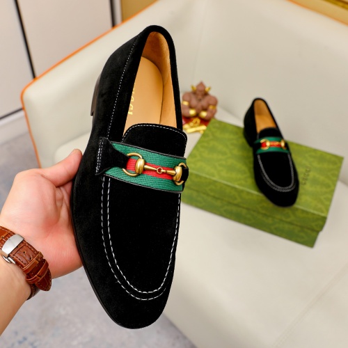 Replica Gucci Oxfords Shoes For Men #1204727 $82.00 USD for Wholesale