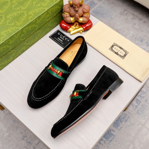 Replica Gucci Oxfords Shoes For Men #1204727 $82.00 USD for Wholesale