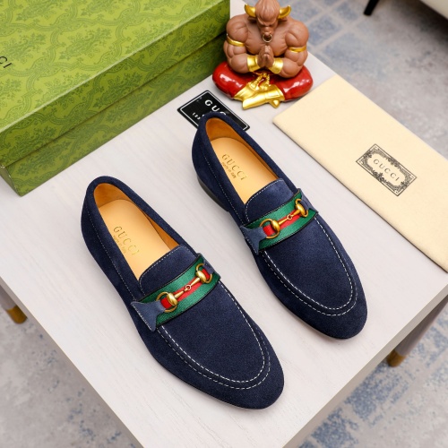 Wholesale Gucci Oxfords Shoes For Men #1204729 $82.00 USD, Wholesale Quality Replica Gucci Oxfords Shoes