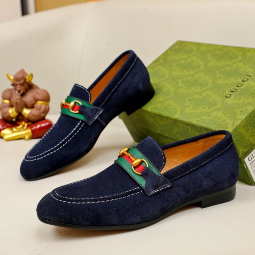 Replica Gucci Oxfords Shoes For Men #1204729 $82.00 USD for Wholesale