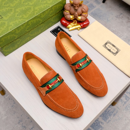 Wholesale Gucci Oxfords Shoes For Men #1204731 $82.00 USD, Wholesale Quality Replica Gucci Oxfords Shoes