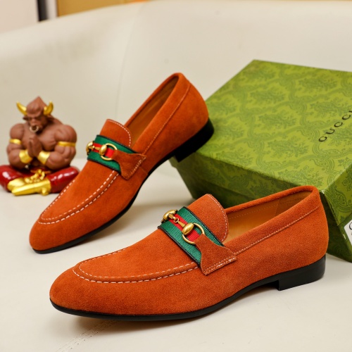 Replica Gucci Oxfords Shoes For Men #1204731 $82.00 USD for Wholesale