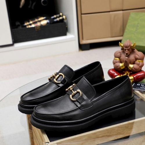 Replica Gucci Oxfords Shoes For Men #1204749 $96.00 USD for Wholesale