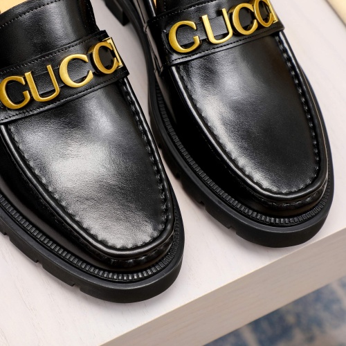 Replica Gucci Oxfords Shoes For Men #1204753 $92.00 USD for Wholesale