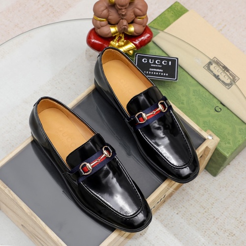 Wholesale Gucci Oxfords Shoes For Men #1204759 $85.00 USD, Wholesale Quality Replica Gucci Oxfords Shoes