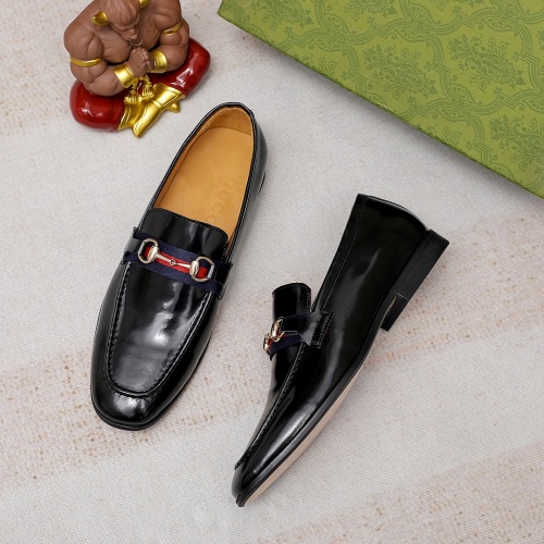 Replica Gucci Oxfords Shoes For Men #1204759 $85.00 USD for Wholesale