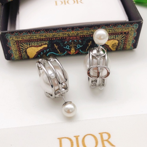 Replica Christian Dior Earrings For Women #1204763 $29.00 USD for Wholesale