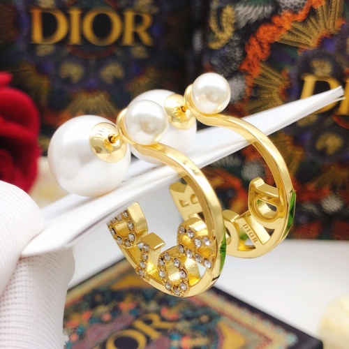 Replica Christian Dior Earrings For Women #1204764 $29.00 USD for Wholesale