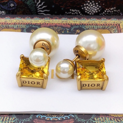 Wholesale Christian Dior Earrings For Women #1204807 $29.00 USD, Wholesale Quality Replica Christian Dior Earrings