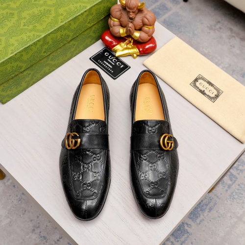 Replica Gucci Oxfords Shoes For Men #1204810 $88.00 USD for Wholesale