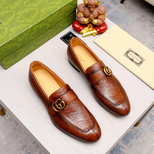 Wholesale Gucci Oxfords Shoes For Men #1204812 $88.00 USD, Wholesale Quality Replica Gucci Oxfords Shoes