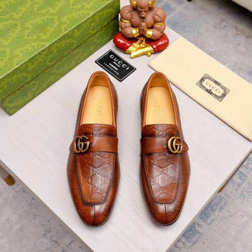 Replica Gucci Oxfords Shoes For Men #1204812 $88.00 USD for Wholesale