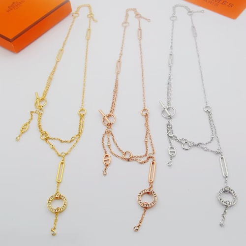 Replica Hermes Necklaces #1204857 $42.00 USD for Wholesale