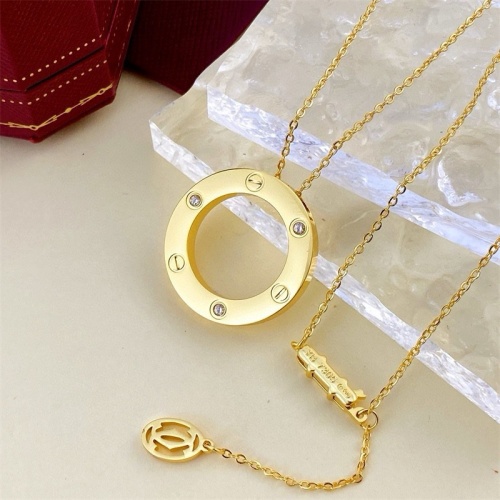 Wholesale Cartier Necklaces #1204939 $38.00 USD, Wholesale Quality Replica Cartier Necklaces