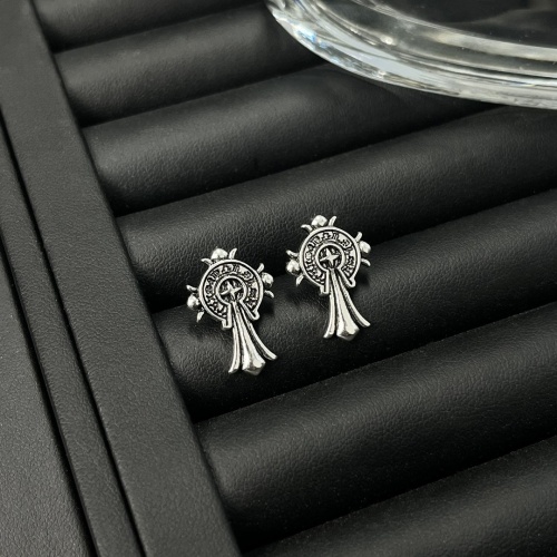 Wholesale Chrome Hearts Earrings For Women #1204943 $29.00 USD, Wholesale Quality Replica Chrome Hearts Earrings