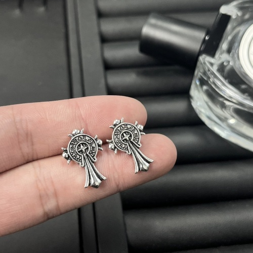 Replica Chrome Hearts Earrings For Women #1204943 $29.00 USD for Wholesale