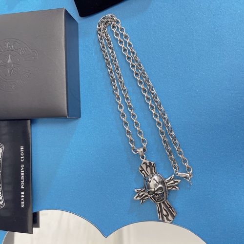 Wholesale Chrome Hearts Necklaces #1204966 $52.00 USD, Wholesale Quality Replica Chrome Hearts Necklaces