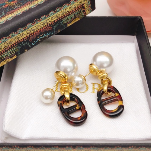 Wholesale Christian Dior Earrings For Women #1204996 $29.00 USD, Wholesale Quality Replica Christian Dior Earrings