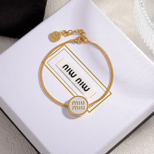 Wholesale MIU MIU Bracelets For Women #1205012 $27.00 USD, Wholesale Quality Replica MIU MIU Bracelets