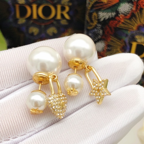 Replica Christian Dior Earrings For Women #1205037 $29.00 USD for Wholesale