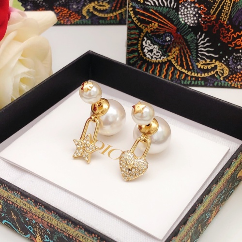 Replica Christian Dior Earrings For Women #1205037 $29.00 USD for Wholesale