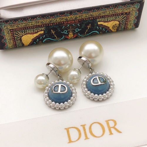 Replica Christian Dior Earrings For Women #1205043 $29.00 USD for Wholesale