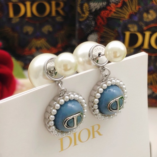 Replica Christian Dior Earrings For Women #1205043 $29.00 USD for Wholesale