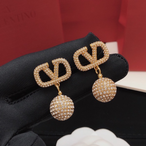 Replica Valentino Earrings For Women #1205045 $36.00 USD for Wholesale