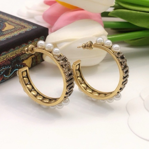 Replica Christian Dior Earrings For Women #1205096 $27.00 USD for Wholesale