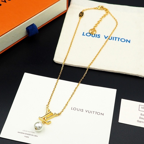 Wholesale Louis Vuitton Necklaces #1205159 $25.00 USD, Wholesale Quality Replica Louis Vuitton Necklaces