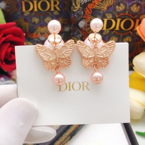 Replica Christian Dior Earrings For Women #1205181 $29.00 USD for Wholesale