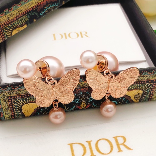 Replica Christian Dior Earrings For Women #1205181 $29.00 USD for Wholesale