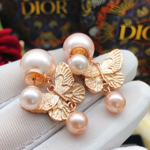 Replica Christian Dior Earrings For Women #1205181 $29.00 USD for Wholesale