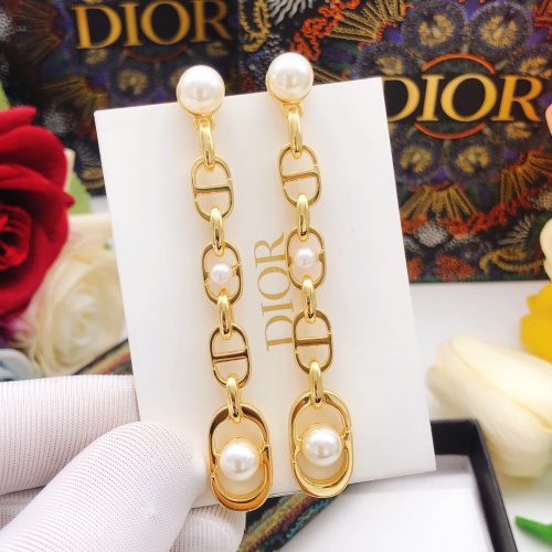 Wholesale Christian Dior Earrings For Women #1205183 $29.00 USD, Wholesale Quality Replica Christian Dior Earrings