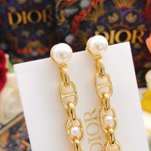 Replica Christian Dior Earrings For Women #1205183 $29.00 USD for Wholesale