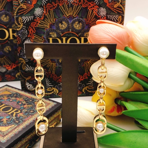 Replica Christian Dior Earrings For Women #1205183 $29.00 USD for Wholesale