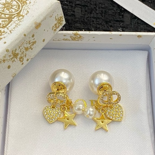 Replica Christian Dior Earrings For Women #1205270 $36.00 USD for Wholesale