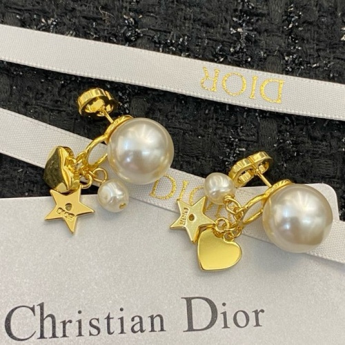 Replica Christian Dior Earrings For Women #1205270 $36.00 USD for Wholesale