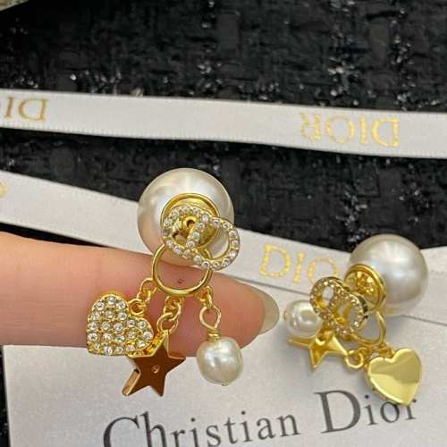 Replica Christian Dior Earrings For Women #1205270 $36.00 USD for Wholesale