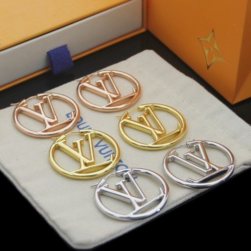 Replica Louis Vuitton Earrings For Women #1205322 $32.00 USD for Wholesale