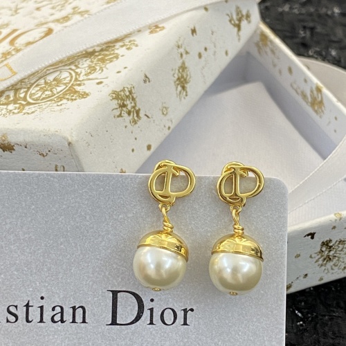 Wholesale Christian Dior Earrings For Women #1205334 $25.00 USD, Wholesale Quality Replica Christian Dior Earrings