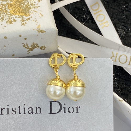 Replica Christian Dior Earrings For Women #1205334 $25.00 USD for Wholesale