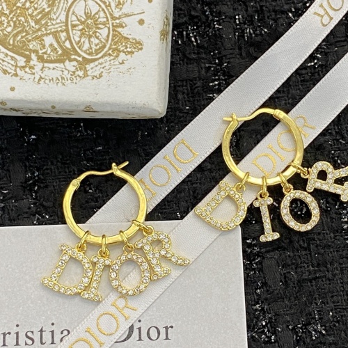 Wholesale Christian Dior Earrings For Women #1205339 $38.00 USD, Wholesale Quality Replica Christian Dior Earrings