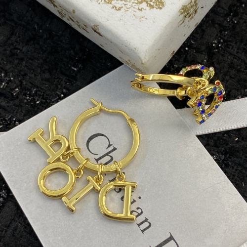 Replica Christian Dior Earrings For Women #1205340 $38.00 USD for Wholesale