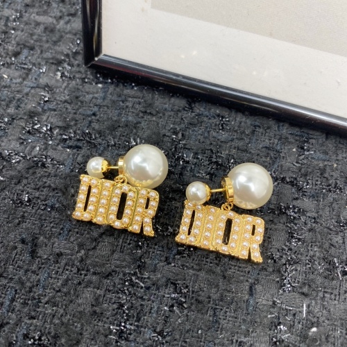 Wholesale Christian Dior Earrings For Women #1205384 $34.00 USD, Wholesale Quality Replica Christian Dior Earrings