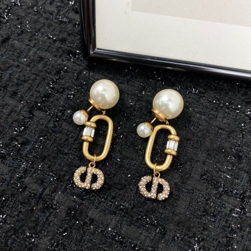 Wholesale Christian Dior Earrings For Women #1205385 $36.00 USD, Wholesale Quality Replica Christian Dior Earrings