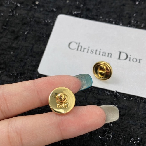 Replica Christian Dior Earrings For Women #1205390 $25.00 USD for Wholesale